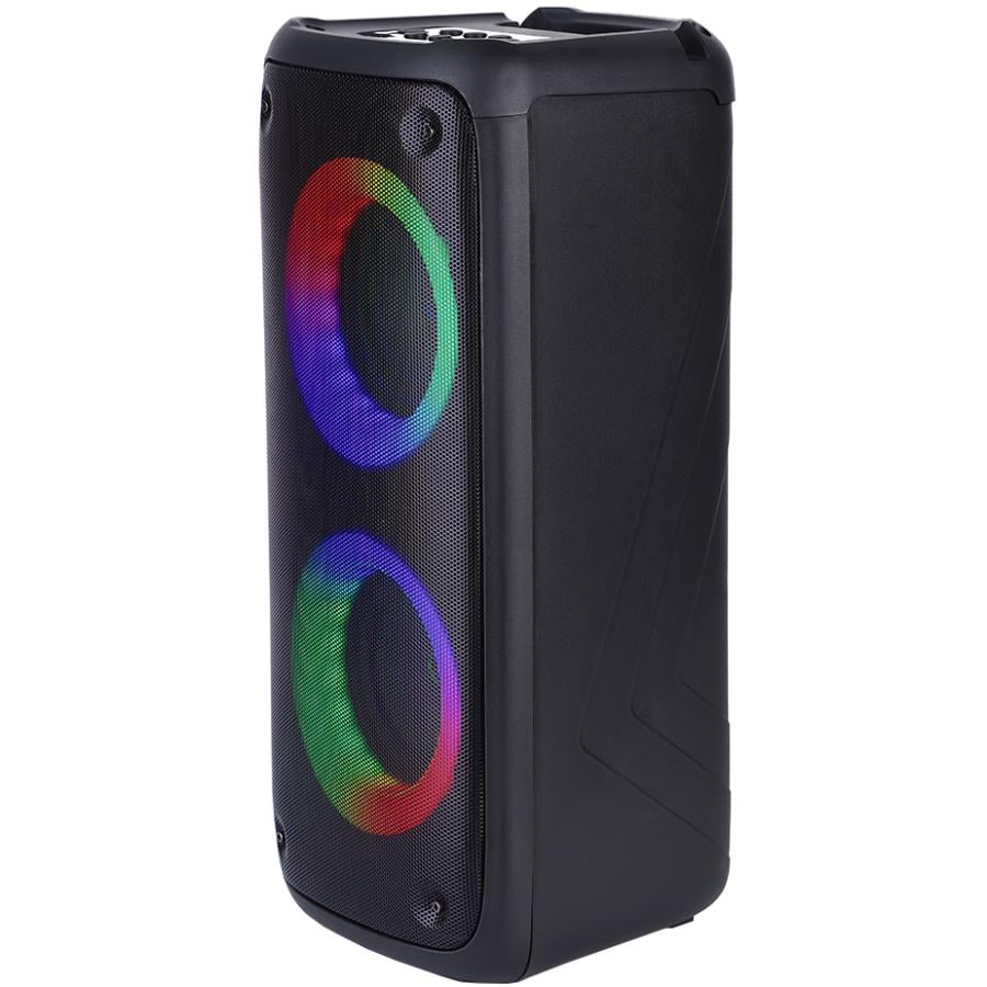 Портативная колонка беспроводная с микрофоном Media-Tech 40W 1.0 Bluetooth AUX microSD MP3 USB TWS караоке LED Black (MT3181) - фото 4 Портативная колонка беспроводная с микрофоном Media-Tech 40W 1.0 Bluetooth AUX microSD MP3 USB TWS караоке LED Black (MT3181) - фото 4