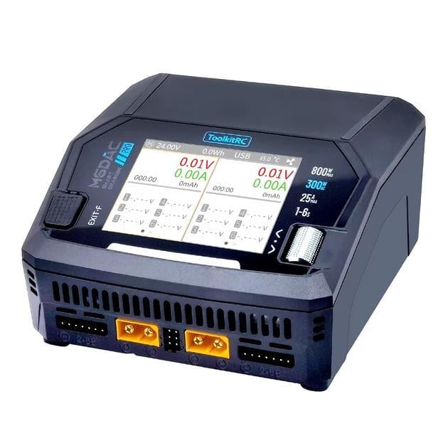 Зарядний пристрiй ToolkitRC M6DAC Pro Black