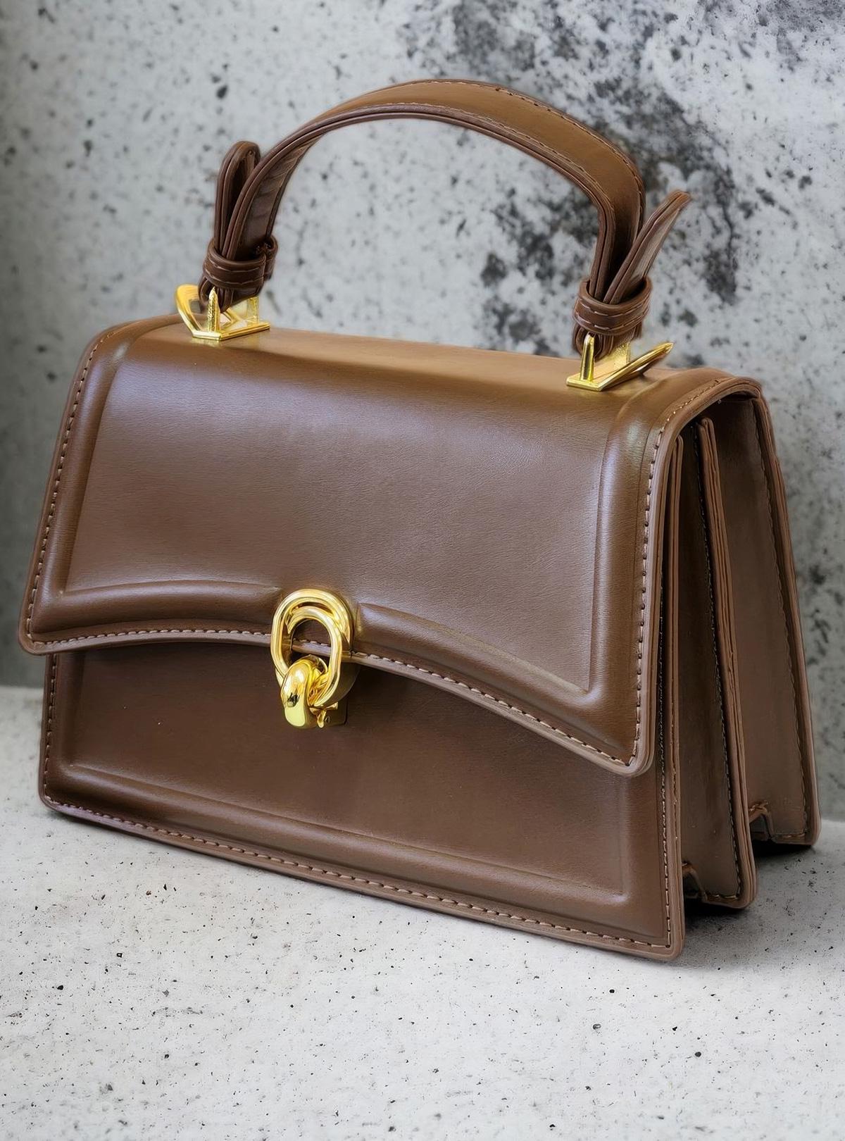 Сумка через плечо OnePro 9539 трапеция кросс-боди с ремнем Коричневый (72415) Сумка через плечо OnePro 9539 трапеция кросс-боди с ремнем Коричневый (72415)