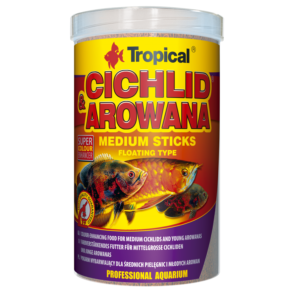 Корм Tropical Cichlid & Arowana Medium Sticks палички 1 л 360 г (63526)