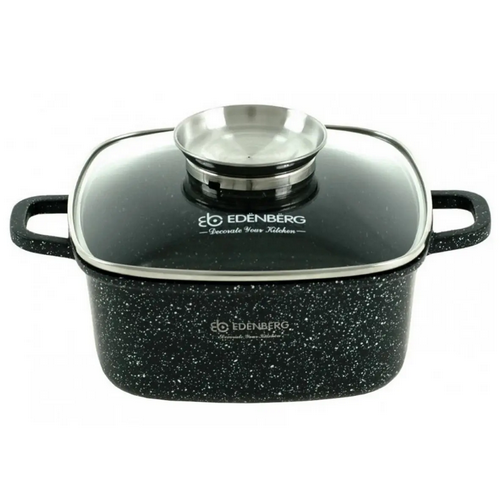 Кастрюля-казан Edenberg 3,7 л Черный (EB-8112)