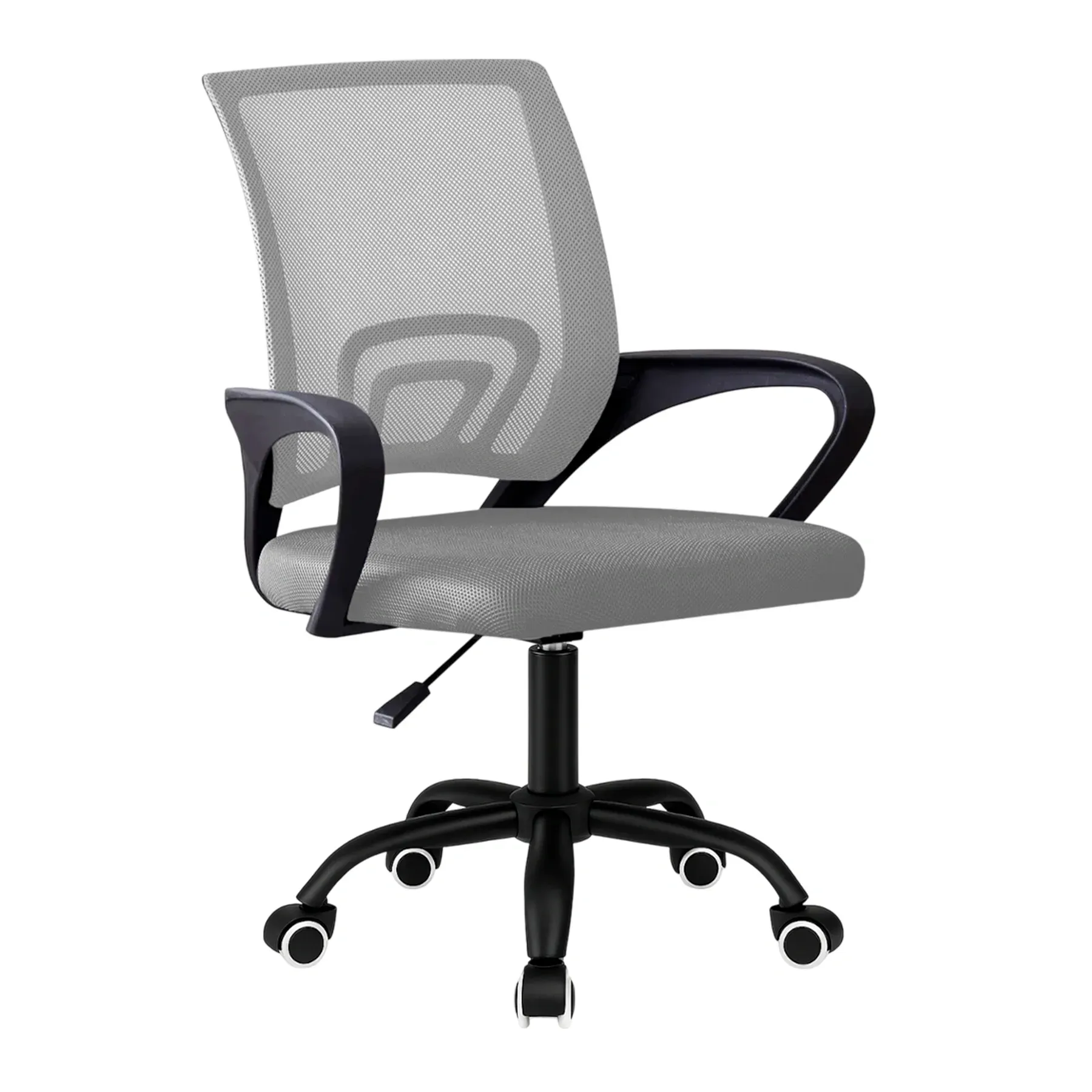 Кресло компьютерное 4Points Aero сетчатая ткань черная металлическая основа Черный (40268)