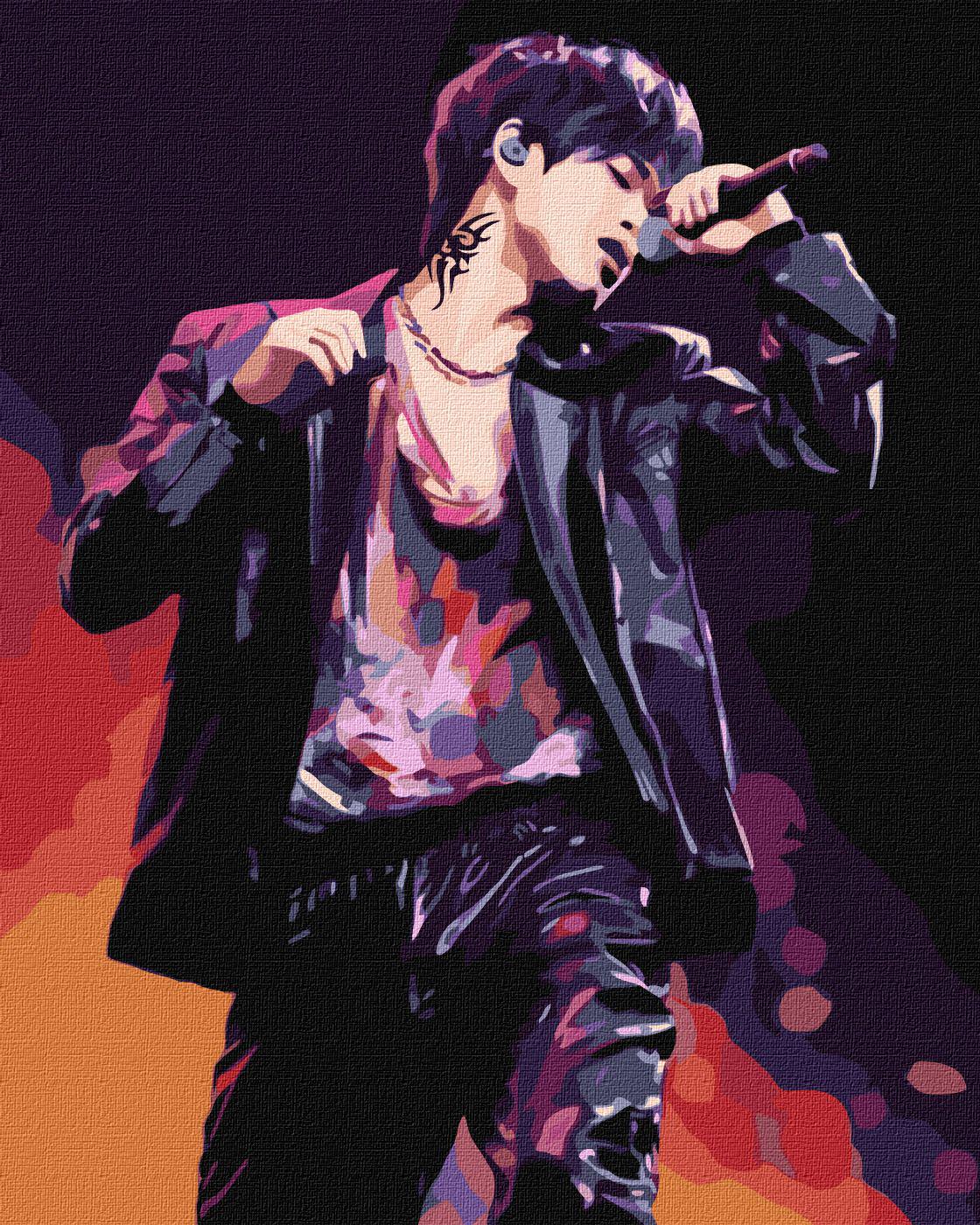 Картина по номерам Идейка Сольный концерт 40x50 см (KHO8375)