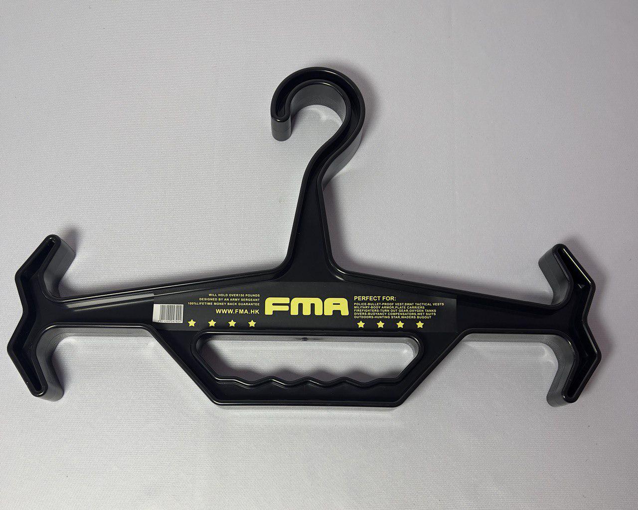 Вішалка FMA Heavyweight Tactical Hanger для зберігання важкого спорядження Black (70004) - фото 2