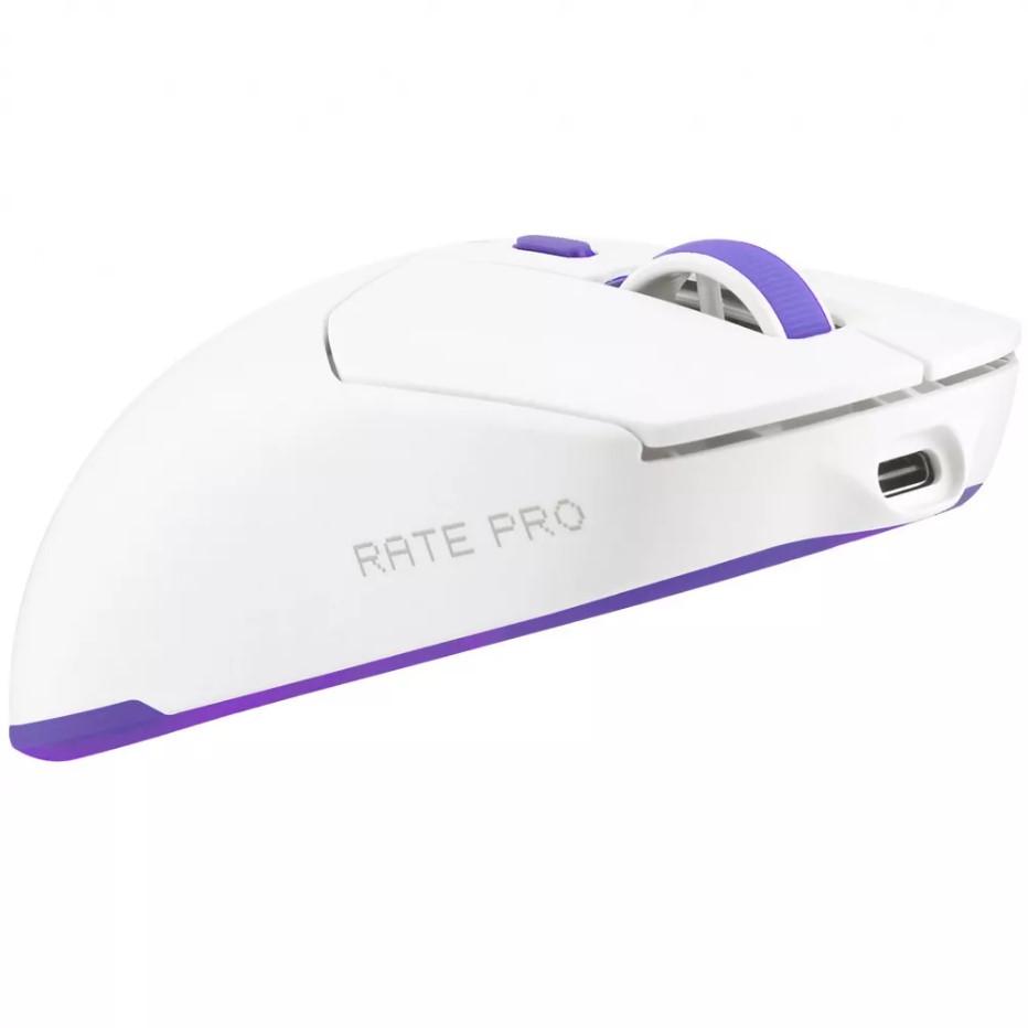 Мышь игровая беспроводная Proove Gaming Rate Pro White - фото 3 Мышь игровая беспроводная Proove Gaming Rate Pro White - фото 3