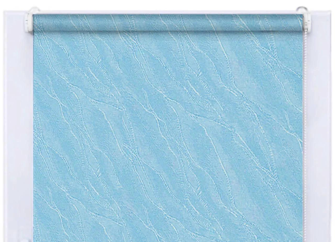 Ролета на вікна тканинна Woda 1840 67х160 см Блакитний