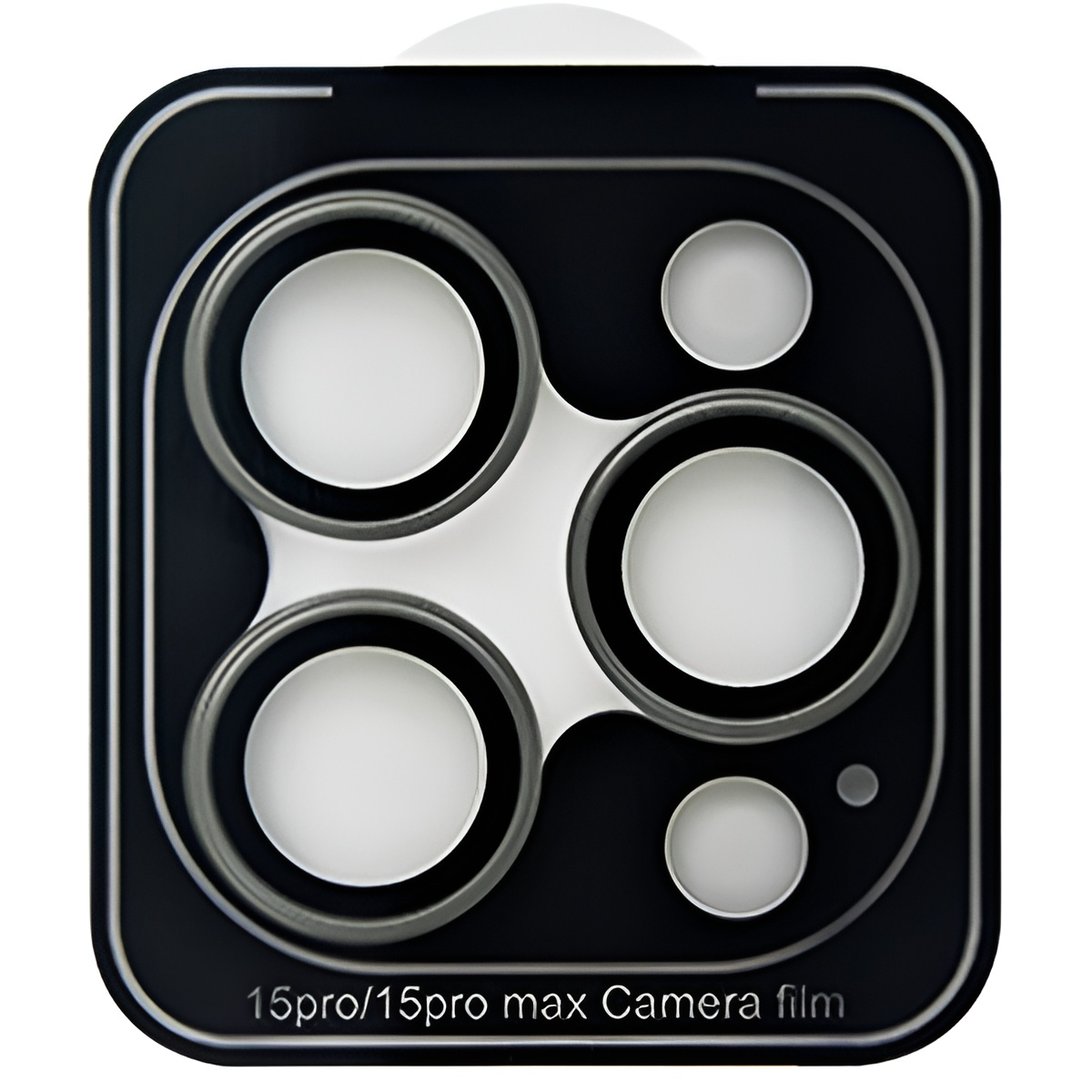 Защитное стекло для камеры ZK Max Hawk-Eye Camera Glass for iPhone 15 Pro/15 Pro Max Gun Grey