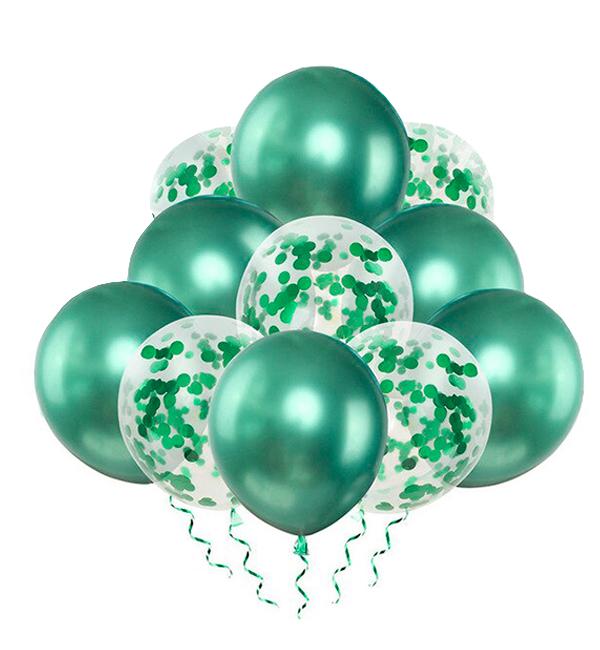 Воздушные шары Metal&Green 11 шт.