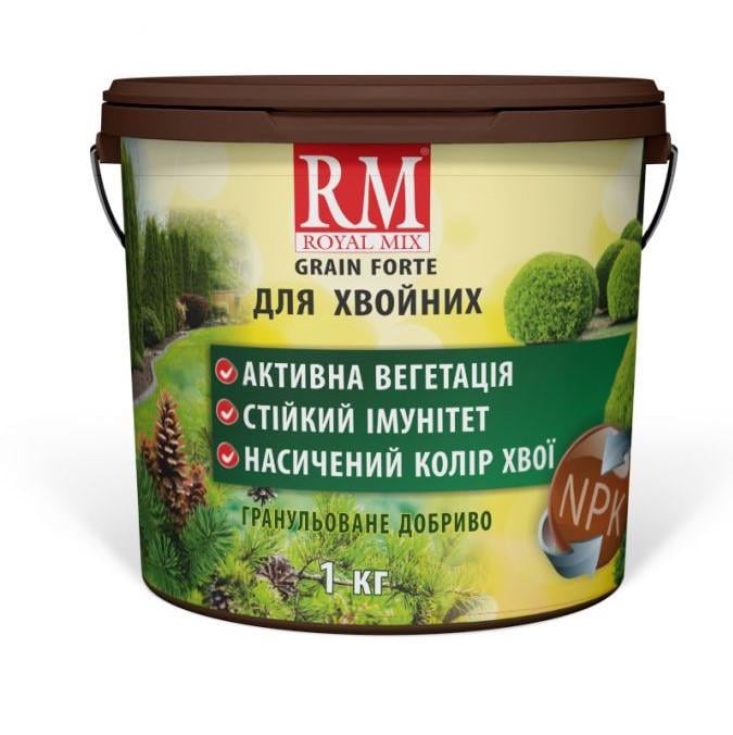 Комплексное удобрение для хвойных весна/лето Royal mix Grane Forte 1 кг