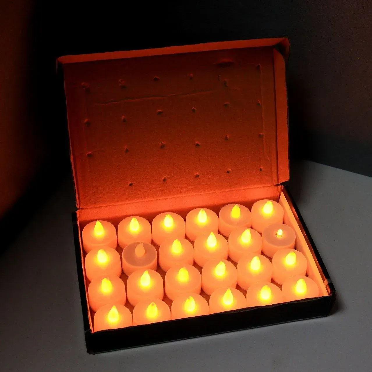 Набір свічок декоративних світлодіодних 24 шт. на батарейках (234571333) - фото 14 Набір свічок декоративних світлодіодних 24 шт. на батарейках (234571333) - фото 14