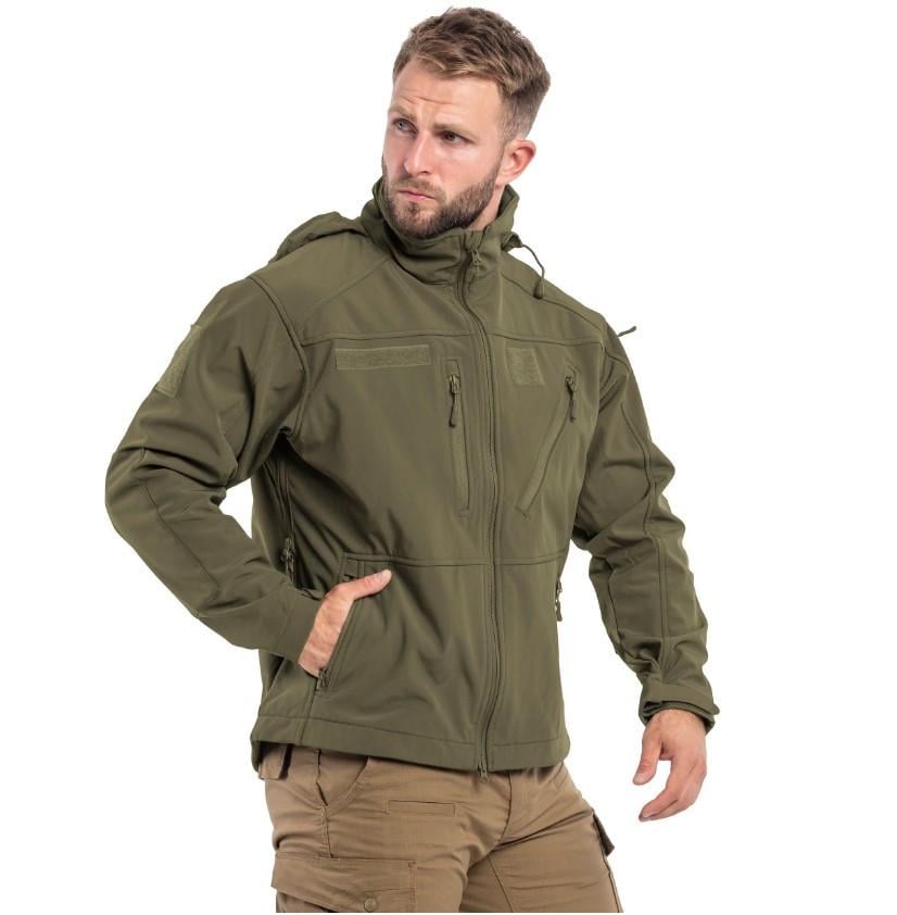 Куртка Mil-Tec Softshell Jacket Scu 10864012 S Olive - фото 7