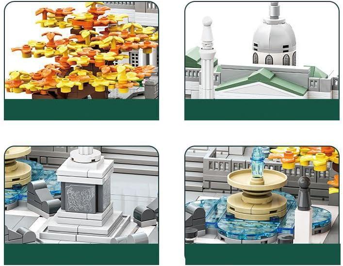 Конструктор 3D Wange Архітектура Трафальгарська площа Лондон Trafalgar Square 5249 для дітей та дорослих 1245 деталей - фото 3 Конструктор 3D Wange Архітектура Трафальгарська площа Лондон Trafalgar Square 5249 для дітей та дорослих 1245 деталей - фото 3