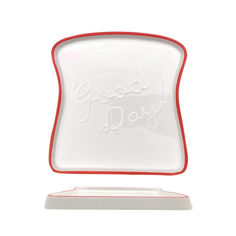 Тарелка керамическая 6736 17,5х16 см Красный (4356273) - фото 3 Тарелка керамическая 6736 17,5х16 см Красный (4356273) - фото 3