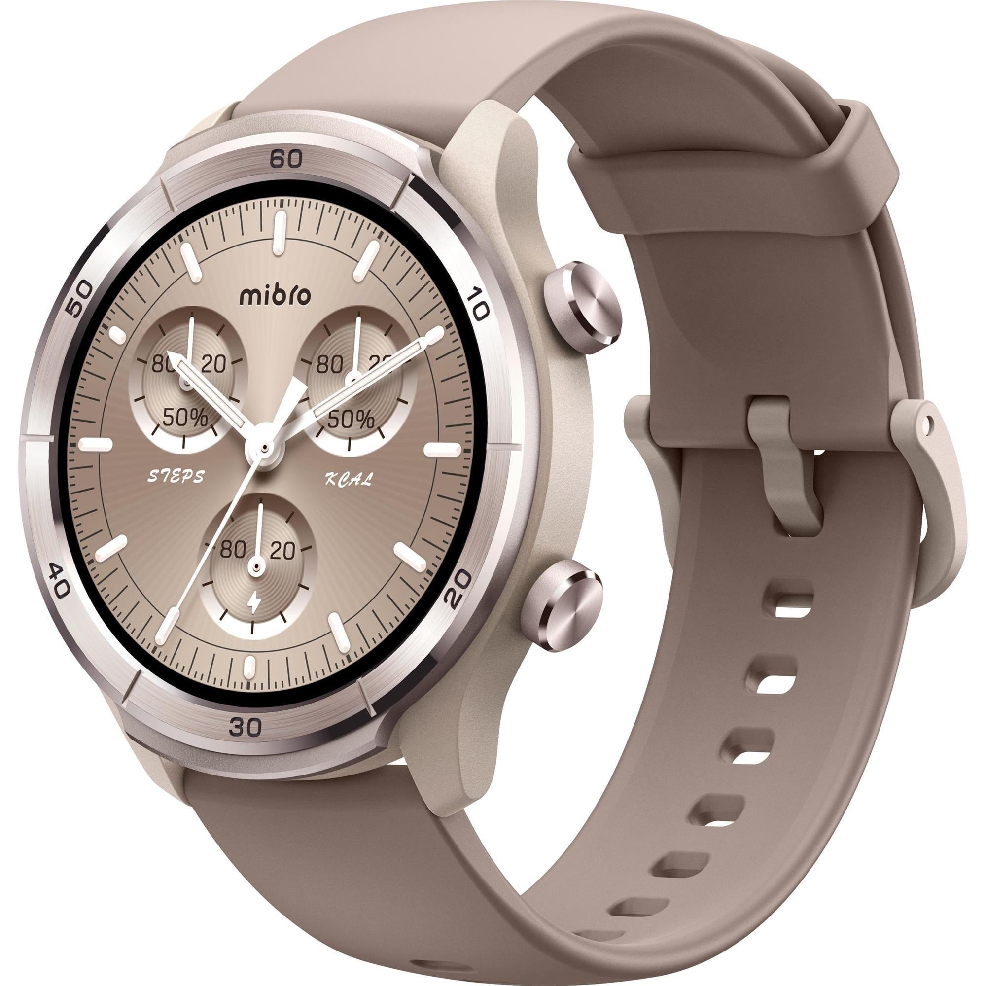 Смарт-часы Mibro A3 Mocha 1,39" IPS Bluetooth 5.3 GPS WR20 Beige (XPAW022M)