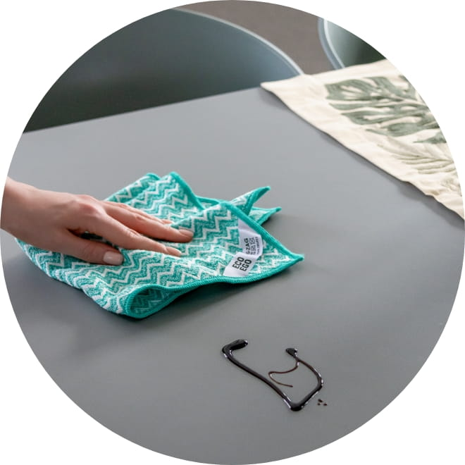 Салфетка кухонная York ECO EGO ZIG-ZAG из микрофибры для уборки 35х35 см - фото 7 Салфетка кухонная York ECO EGO ZIG-ZAG из микрофибры для уборки 35х35 см - фото 7