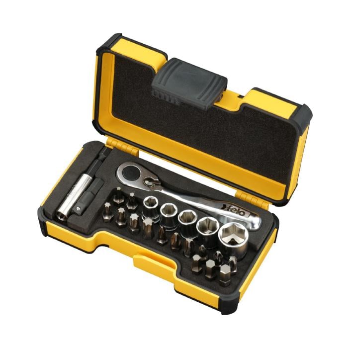 Набір головок та біт Felo XS 23 PH PZ Torx SW 23 шт. 05772306 (14493)