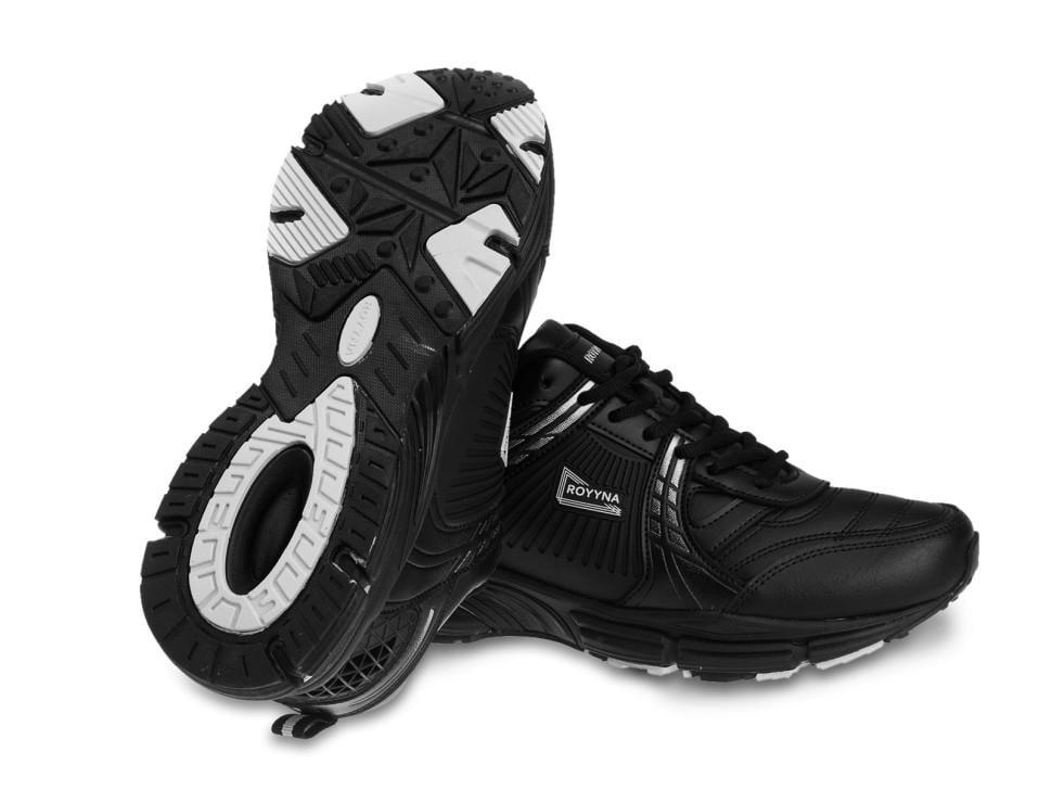 Кросівки чоловічі Royyna 7243009 з натуральної шкіри р. 41 Чорний (22699) - фото 2 Кросівки чоловічі Royyna 7243009 з натуральної шкіри р. 41 Чорний (22699) - фото 2