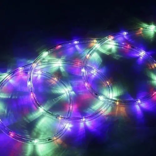 Гірлянда-штора Digital LED Кулі з Дідом Морозом 230 В 3 м Теплий Білий (ND-213-G-37)