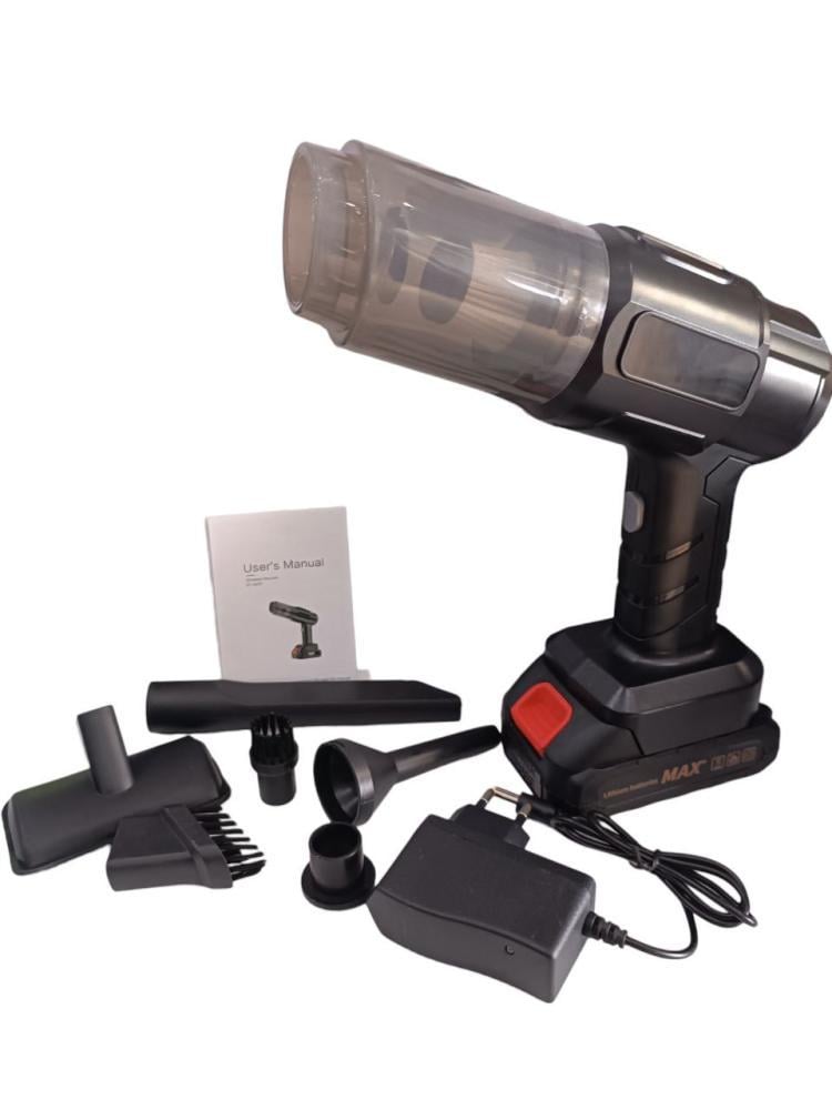 Пилосос акумуляторний Gt0010 з одним акумулятором та насадками (64053)