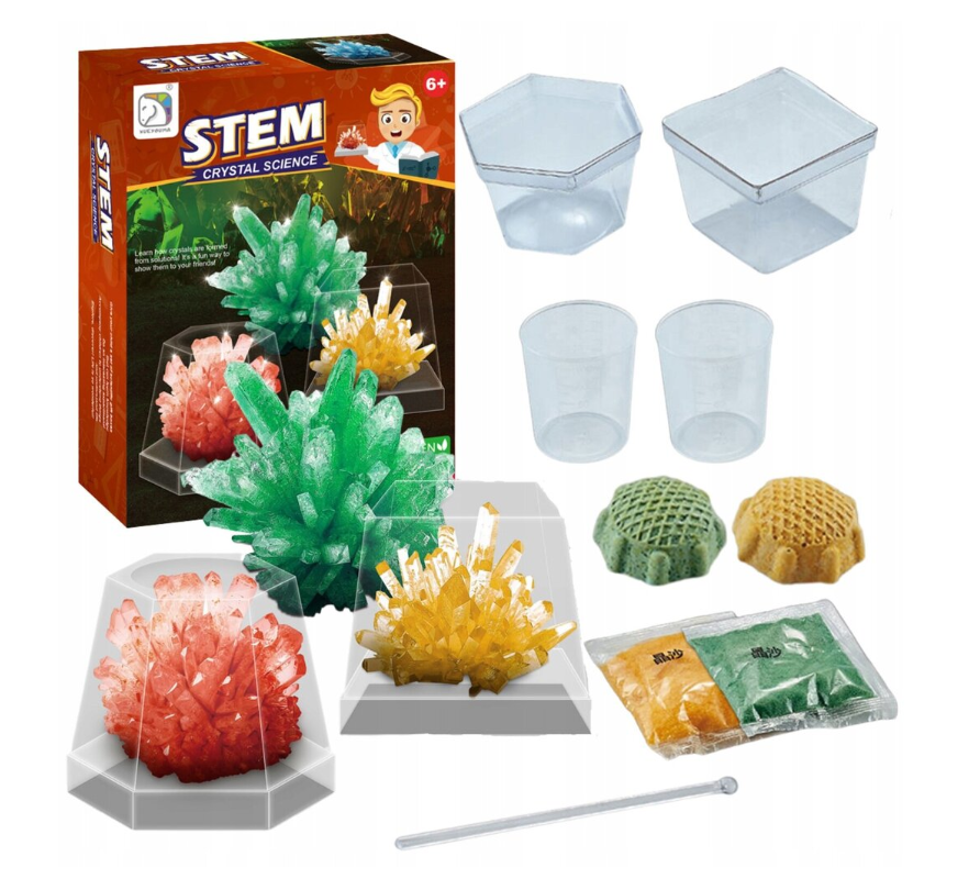 Детский игровой набор для выращивания кристаллов STEM (ВК566)