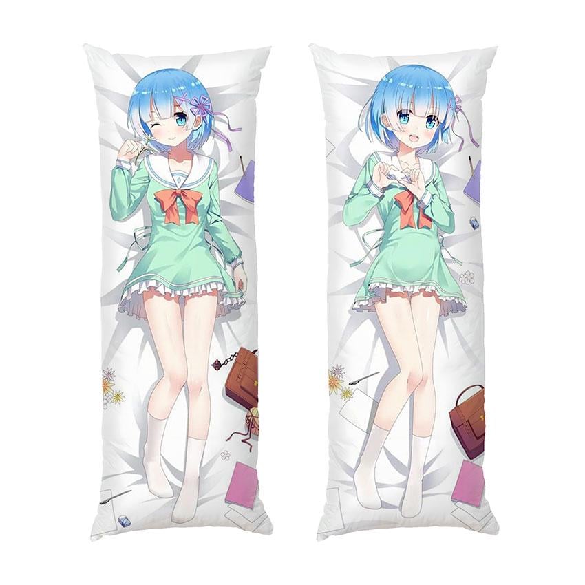 Подушка дакимакура Ram Anime ReZero габардин 120х40 см