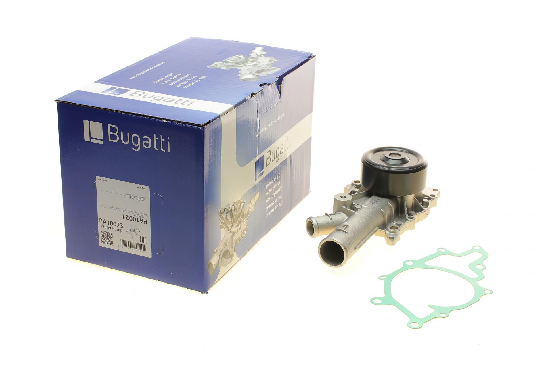 Помпа воды Bugatti Mercedes C-class W203/W204 2.2CDI OM646 03-09/E-class W211 2.2/2.7CDI 02-11 OM646/OM647 PA10023