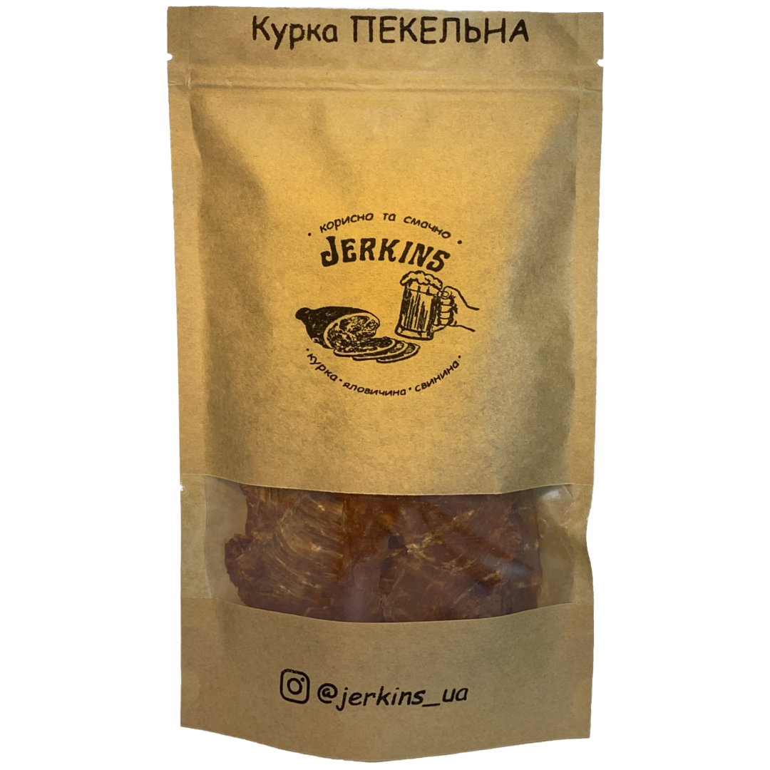 Джерки Jerkins Курка Пекельна 100 г