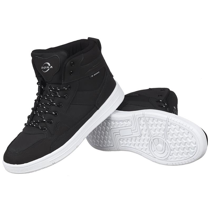 Кроссовки мужские Bona 853D-6 нубук р. 41 Черный (20063) - фото 4 Кроссовки мужские Bona 853D-6 нубук р. 41 Черный (20063) - фото 4