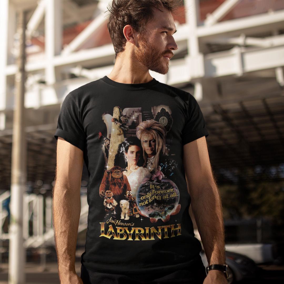 Футболка унисекс Labyrinth Jim Henson XS Черный (0000012459)