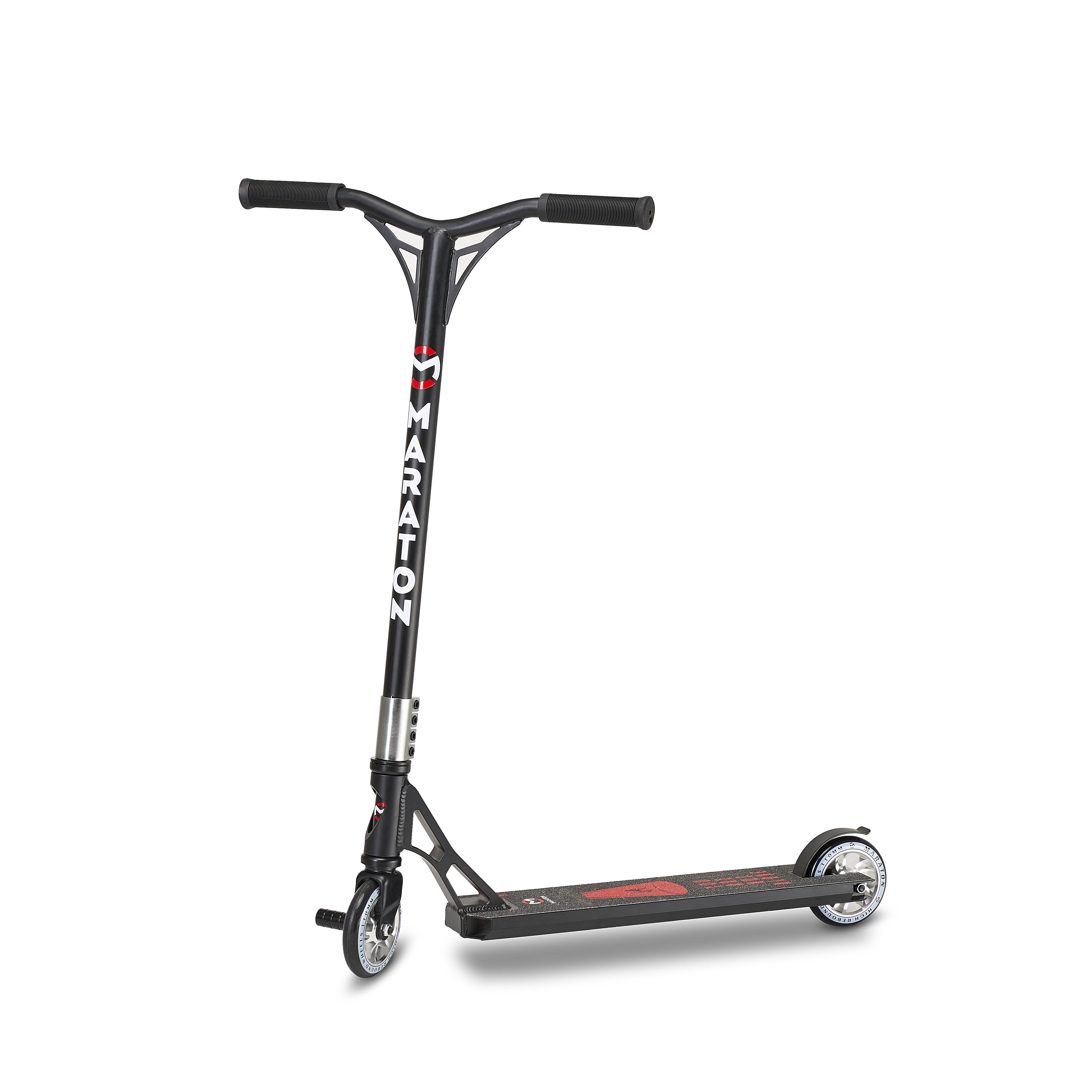 Самокат трюковый Maraton G-Star + пеги Черный Самокат трюковый Maraton G-Star + пеги Черный