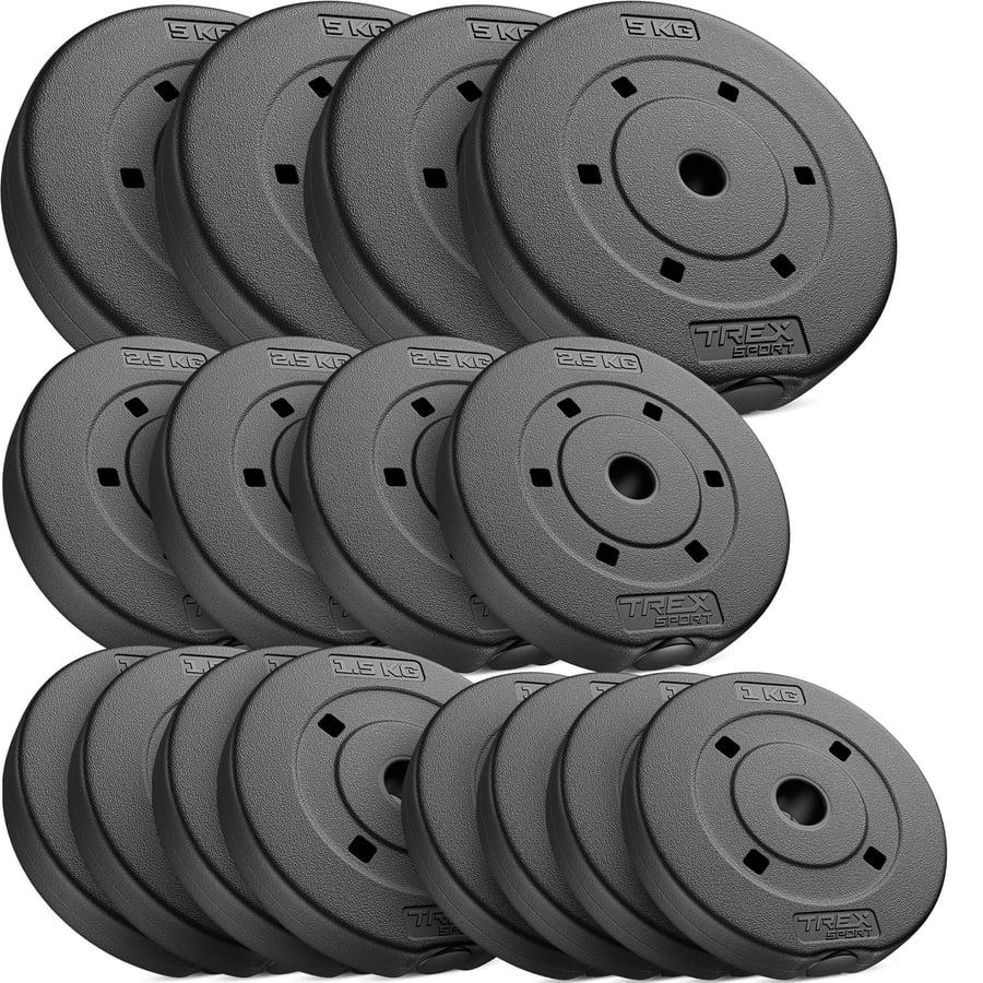 Гантели композитные регулируемые TREX Sport 2х20 кг (5125) - фото 2