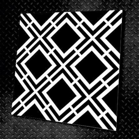 Трафарет многоразовый DFA Геометрия 28 для штукатурки и краски (G00028)
