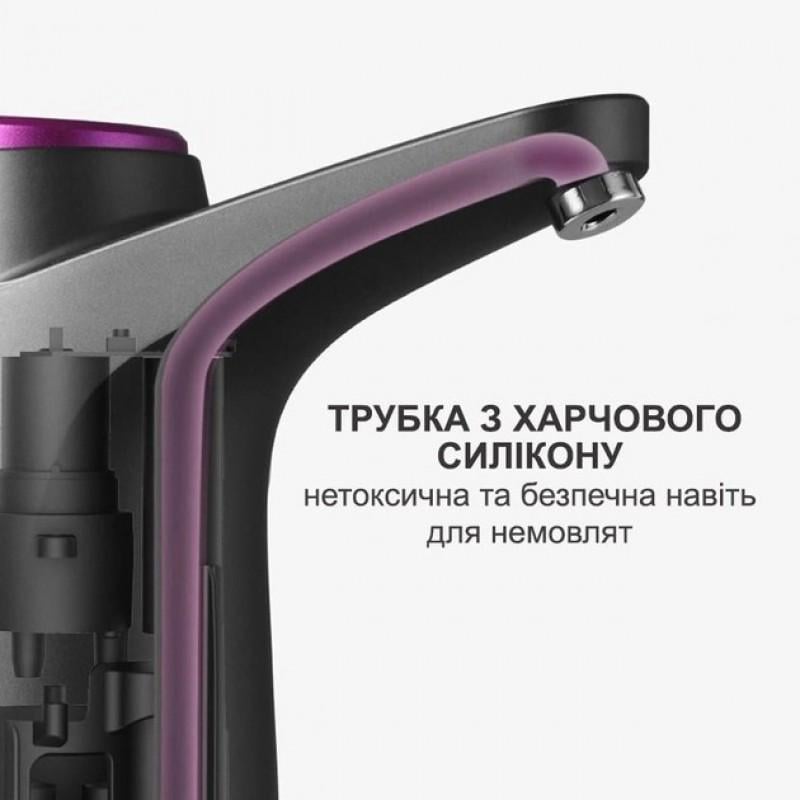 Помпа для воды аккумуляторная 1200 мА/ч Черный - фото 2 Помпа для воды аккумуляторная 1200 мА/ч Черный - фото 2