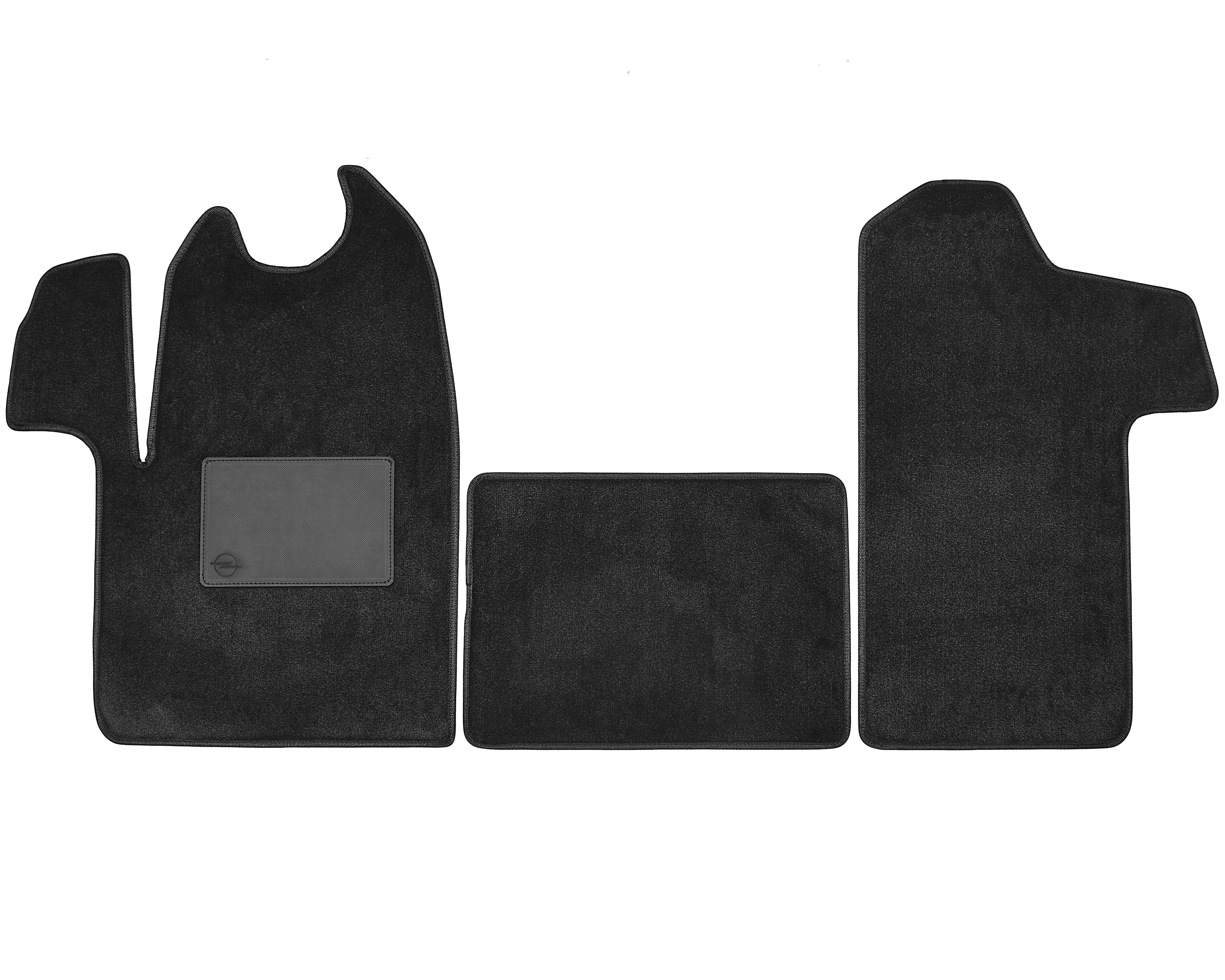 Коврики в салон Optimal для Opel Movano '11- текстильные Черный