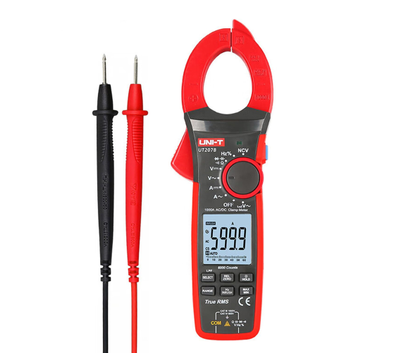 Мультиметр UNI-T UT207B True RMS 1000A (40036)