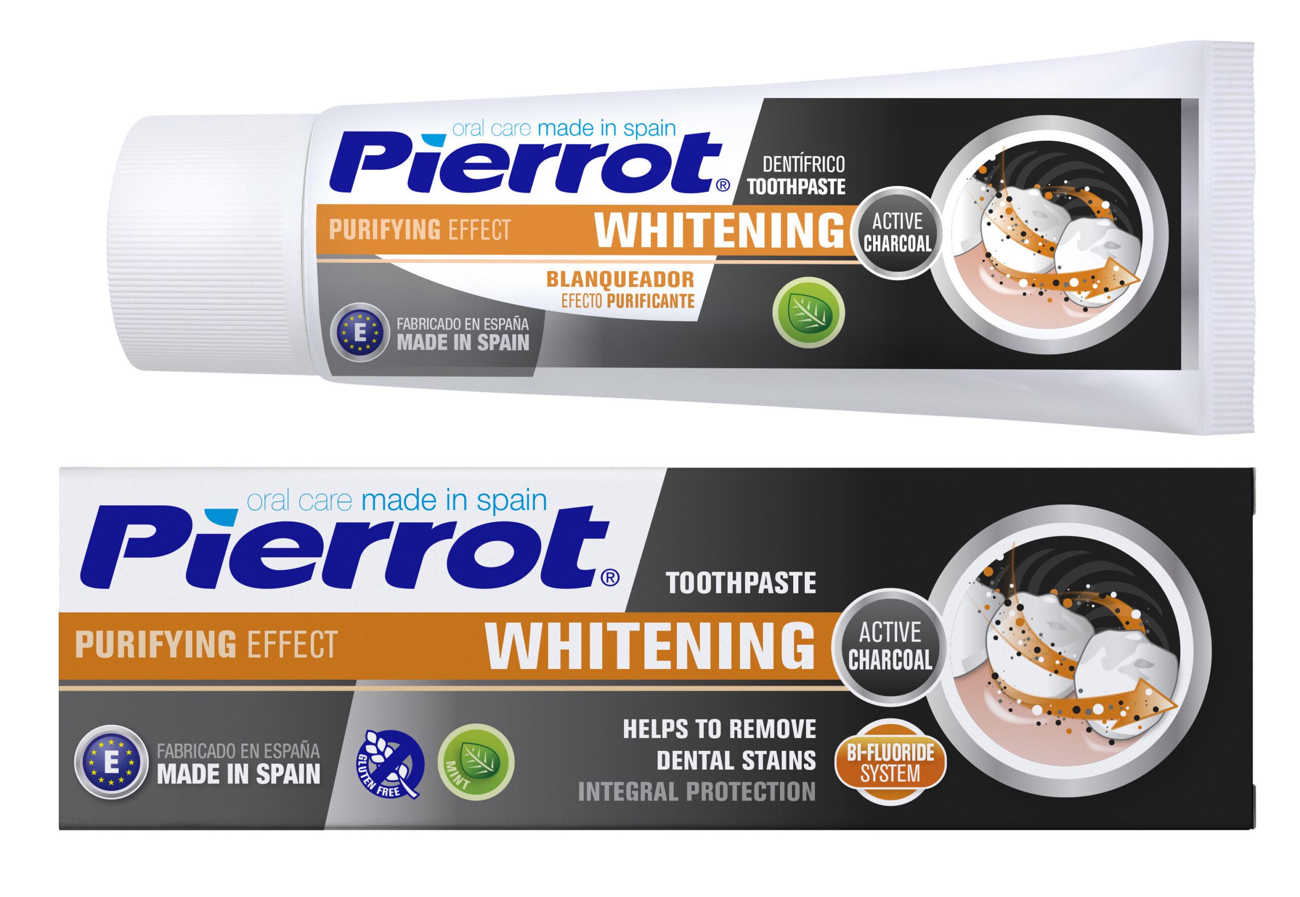 Зубна паста Pierrot Whitening Active Charcoal 75 мл (7128)