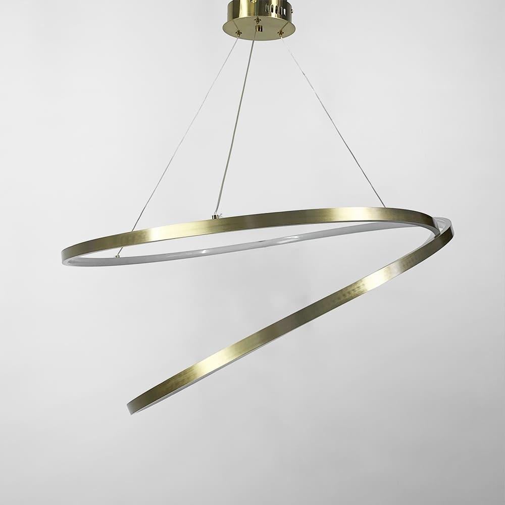 Люстра подвесная SCRIBBLE RING Ø 80 см Латунь (MJ 151-800 AB)