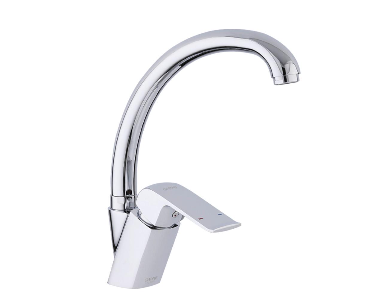 Смеситель для кухни Gappo Aventador G4150-8 1034039 однорычажный Хром (102658)