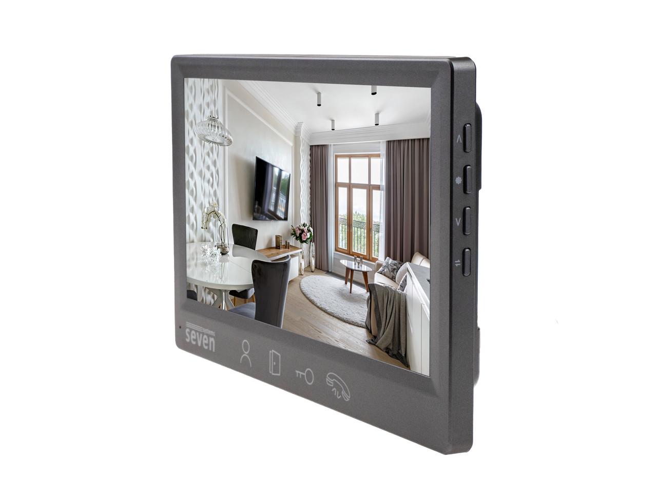 Видеодомофон SEVEN DP-7571 FHD 7" Grey (DP7571FHDg) Видеодомофон SEVEN DP-7571 FHD 7" Grey (DP7571FHDg)