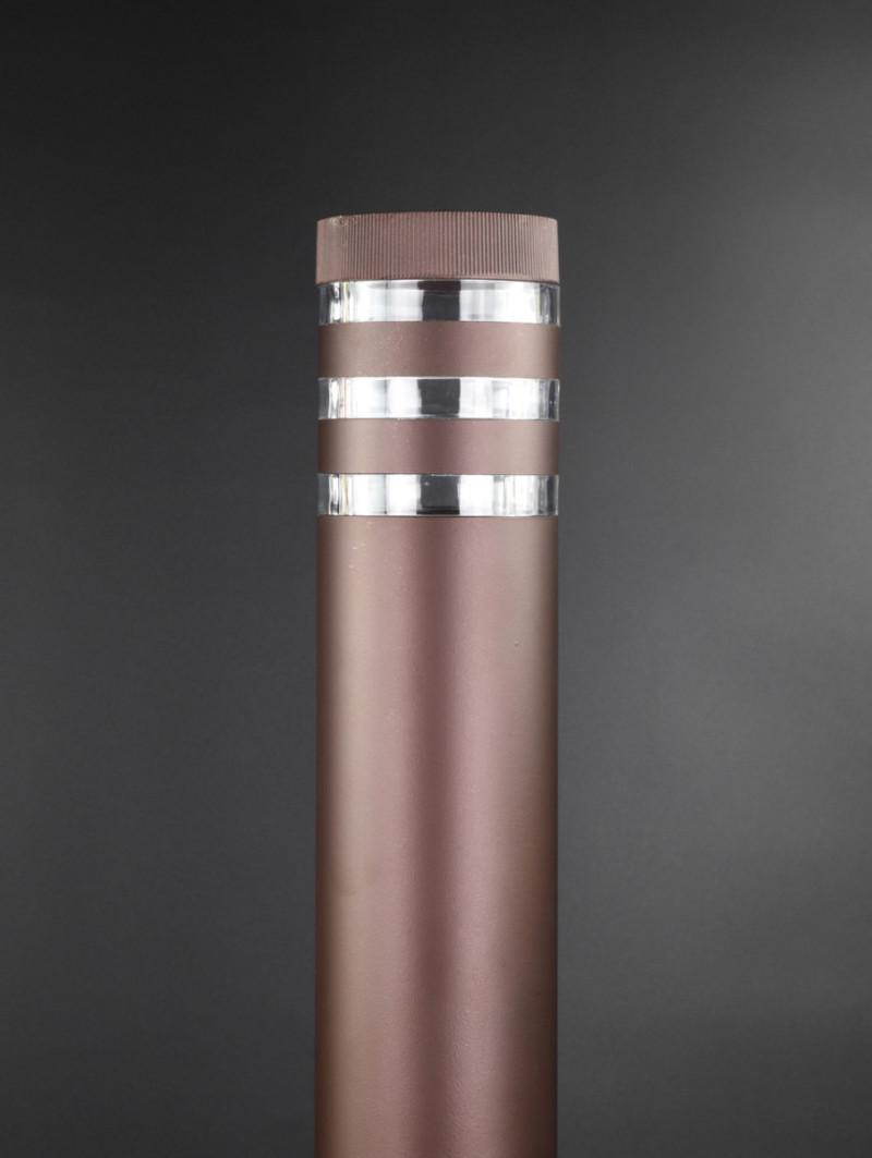 Фонарь уличный Sunnysky 8024/80-bk 79х13х13 см Коричневый (2-6-4246228) - фото 3