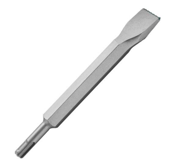 Зубило по камню Intertool SD-0451 SDS PLUS 25 мм 400x17 мм с победитовой напайкой (9666613)