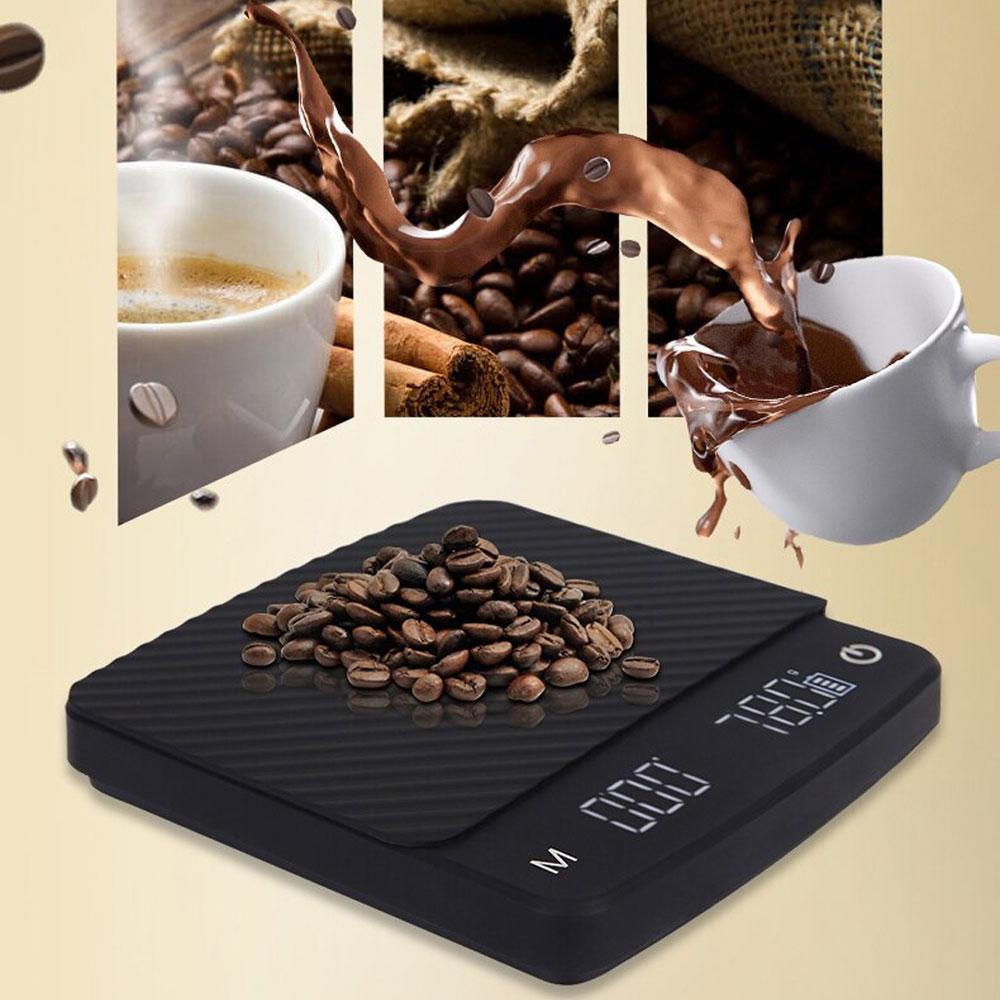 Весы акумуляторные кофейные Zally Coffee Drip Scale R20-A 2 кг/ 0,1 г - фото 5