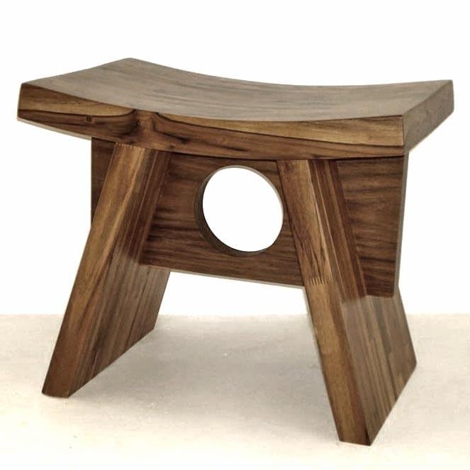 Табурет для ванной из дерева Дистер Корица (ТВН-004833)