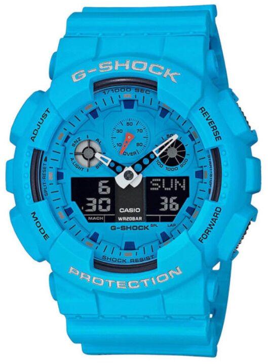 Мужские Часы Casio GA-100RS-2AER Кварцевые