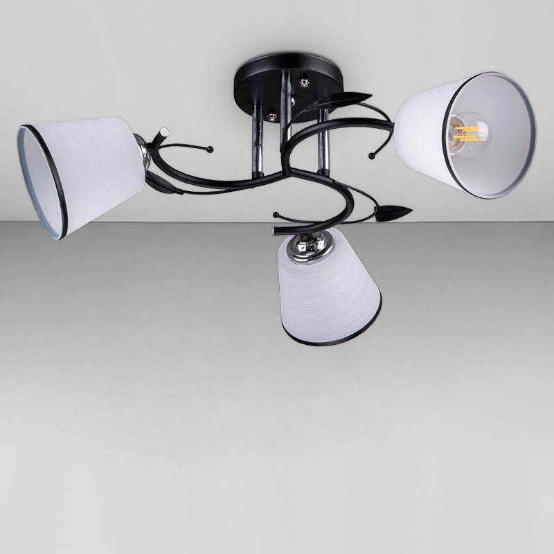 Люстра потолочная Light House DL-18305/3 Черный/Белый