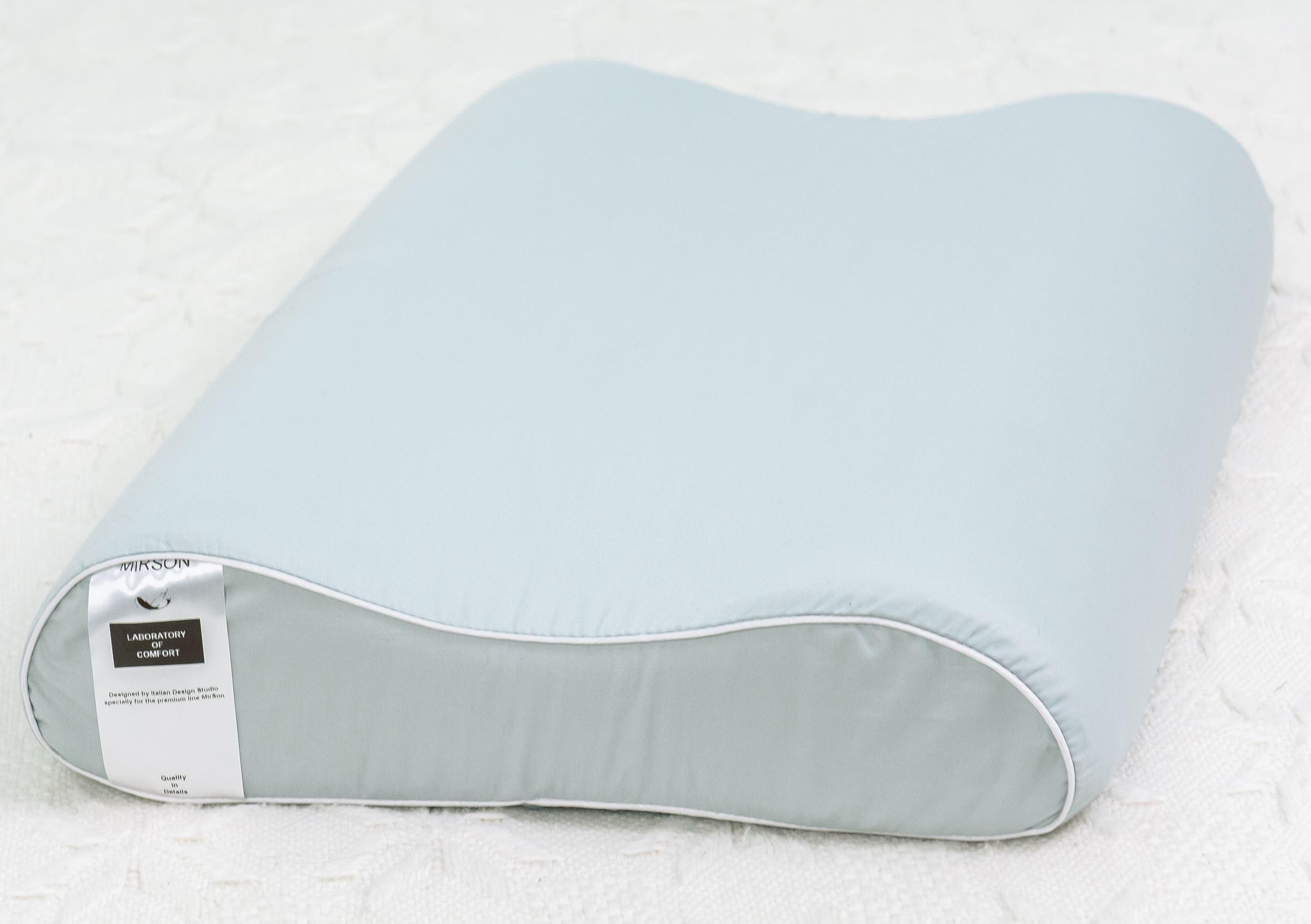 Подушка ортопедическая MirSon №6009 Delicate satin Skyline 58х40х10,5 см (2200003262827)