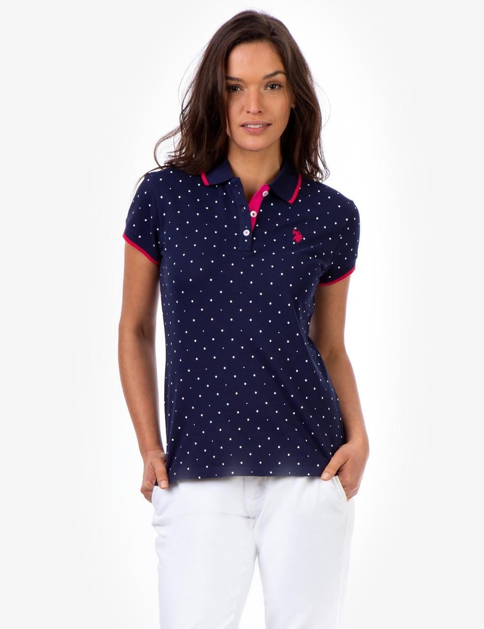 Поло женское US Polo ASSN XS Evening Blue (786665546052)