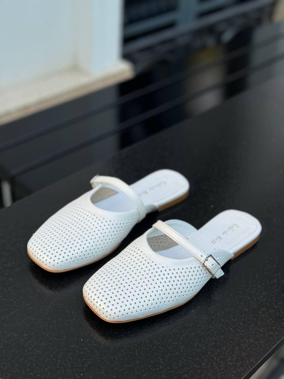 Мюлі жіночі Maya Shoes р. 40 Білий (3045) Мюлі жіночі Maya Shoes р. 40 Білий (3045)