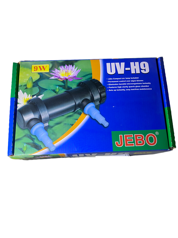 Стерилизатор для аквариума Jebo ультрафиолетовый 9 Вт (UV-H9W)