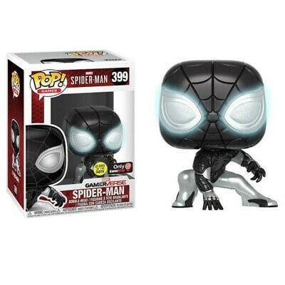 Детская игровая фигурка Funko Pop Spider Man Светится в темноте 10 см (SM SM 399)